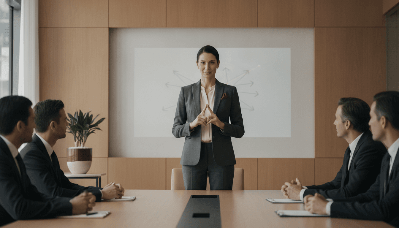 Body Language That Conveys Authority: 12 Proven Signals