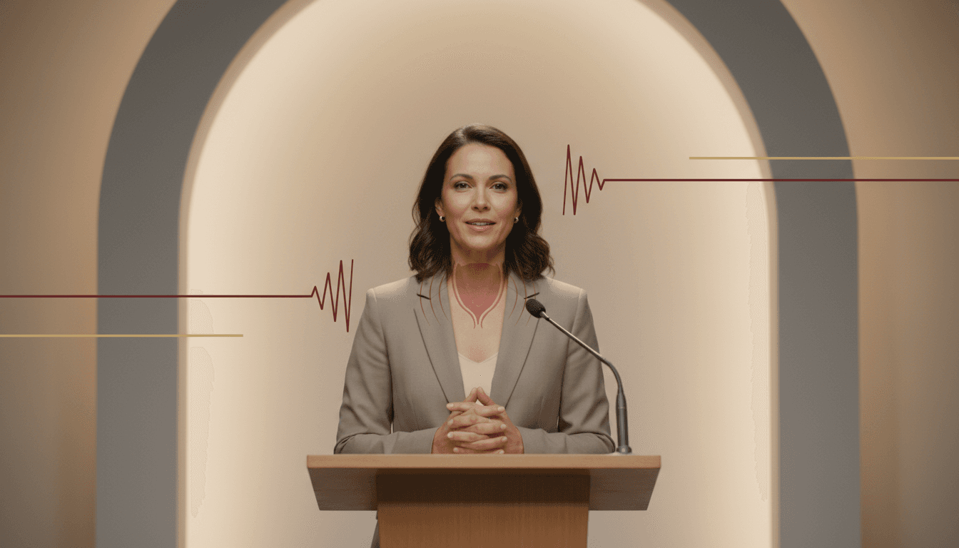 How to Control Your Voice When Nervous Presenting