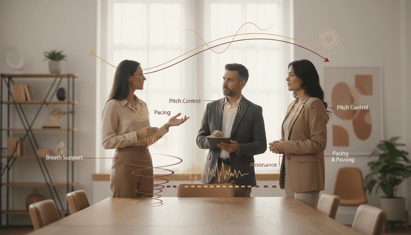 How to Develop a Commanding Voice at Work: Vocal Techniques