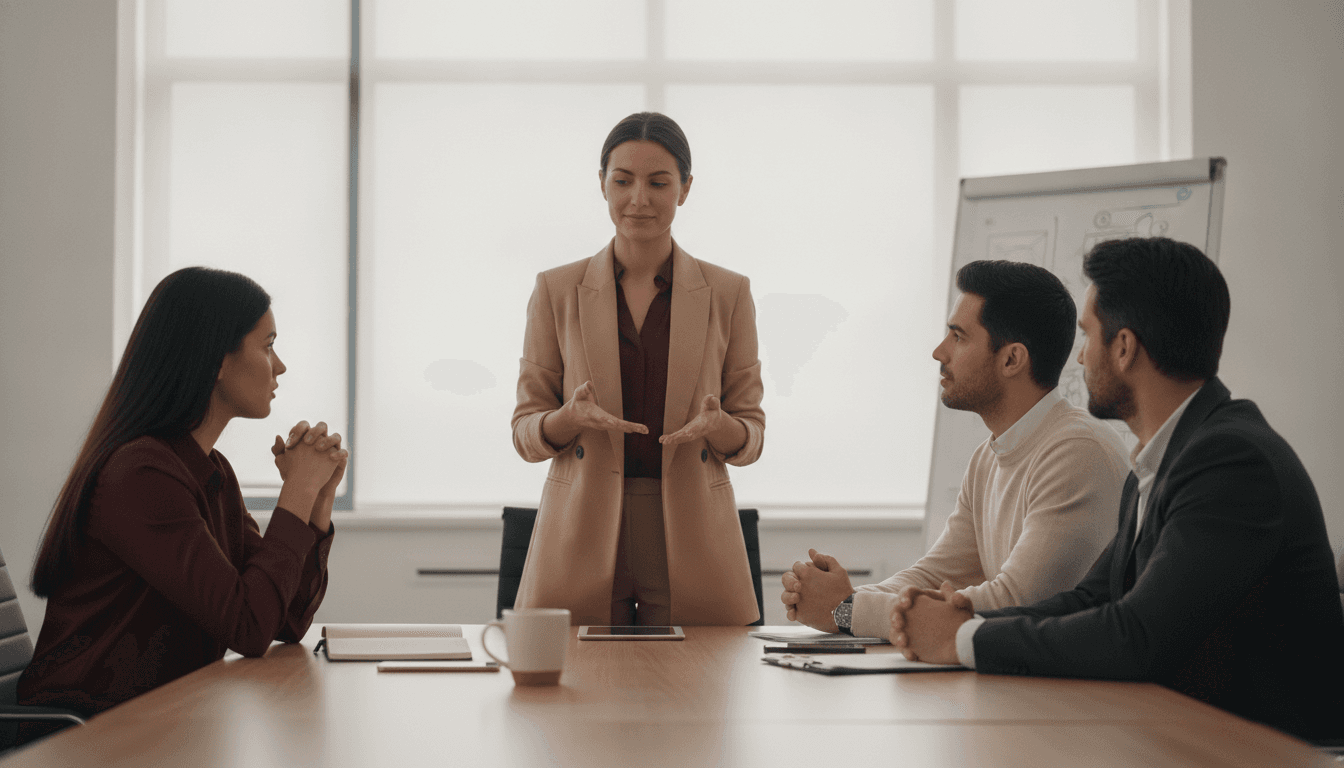 How to Handle Being Challenged in a Meeting With Poise