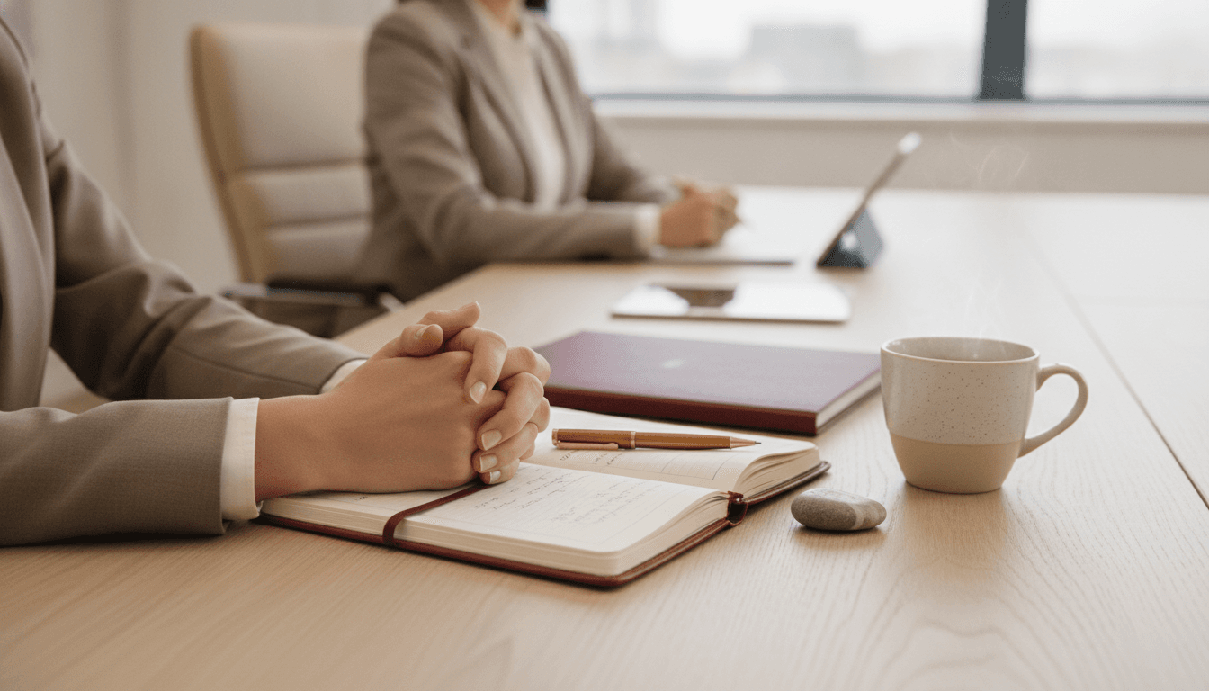 How to Negotiate When You Feel Nervous: A Calm Method