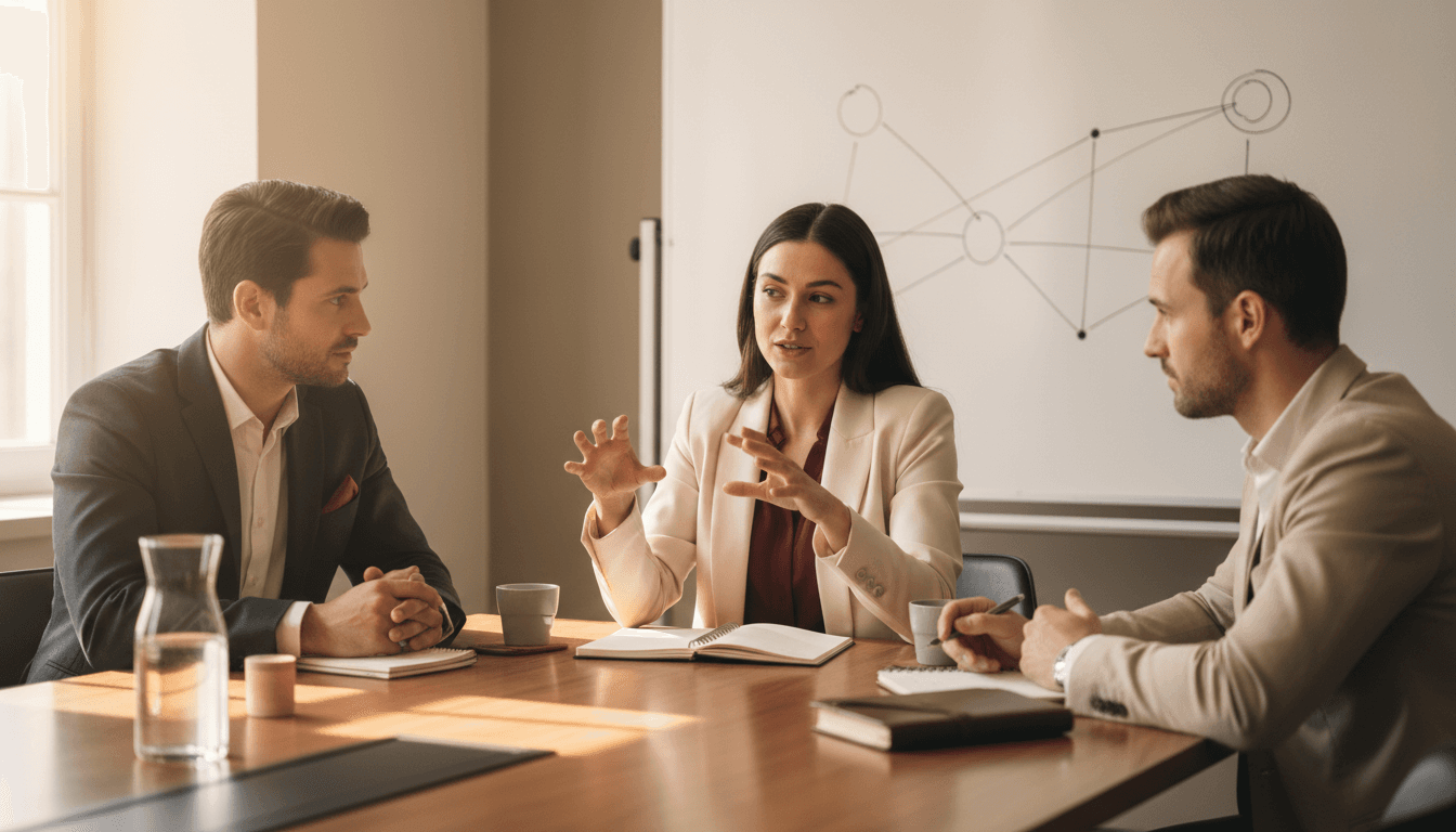 How to Present to Executives Without Slides: A Framework