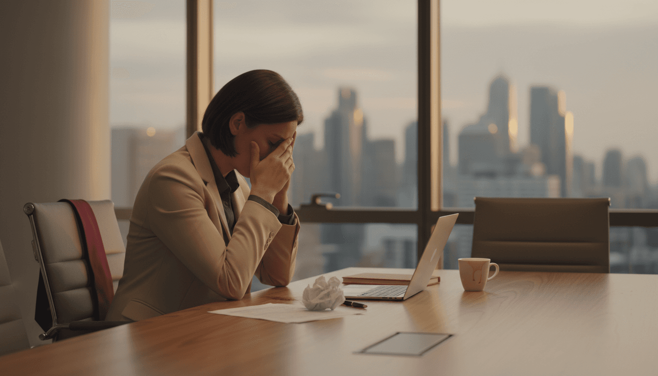 How to Recover From a Bad Presentation at Work