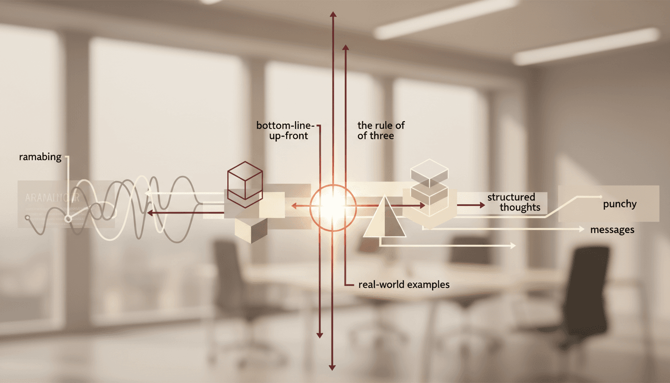 How to Speak Concisely at Work: The Clarity Framework