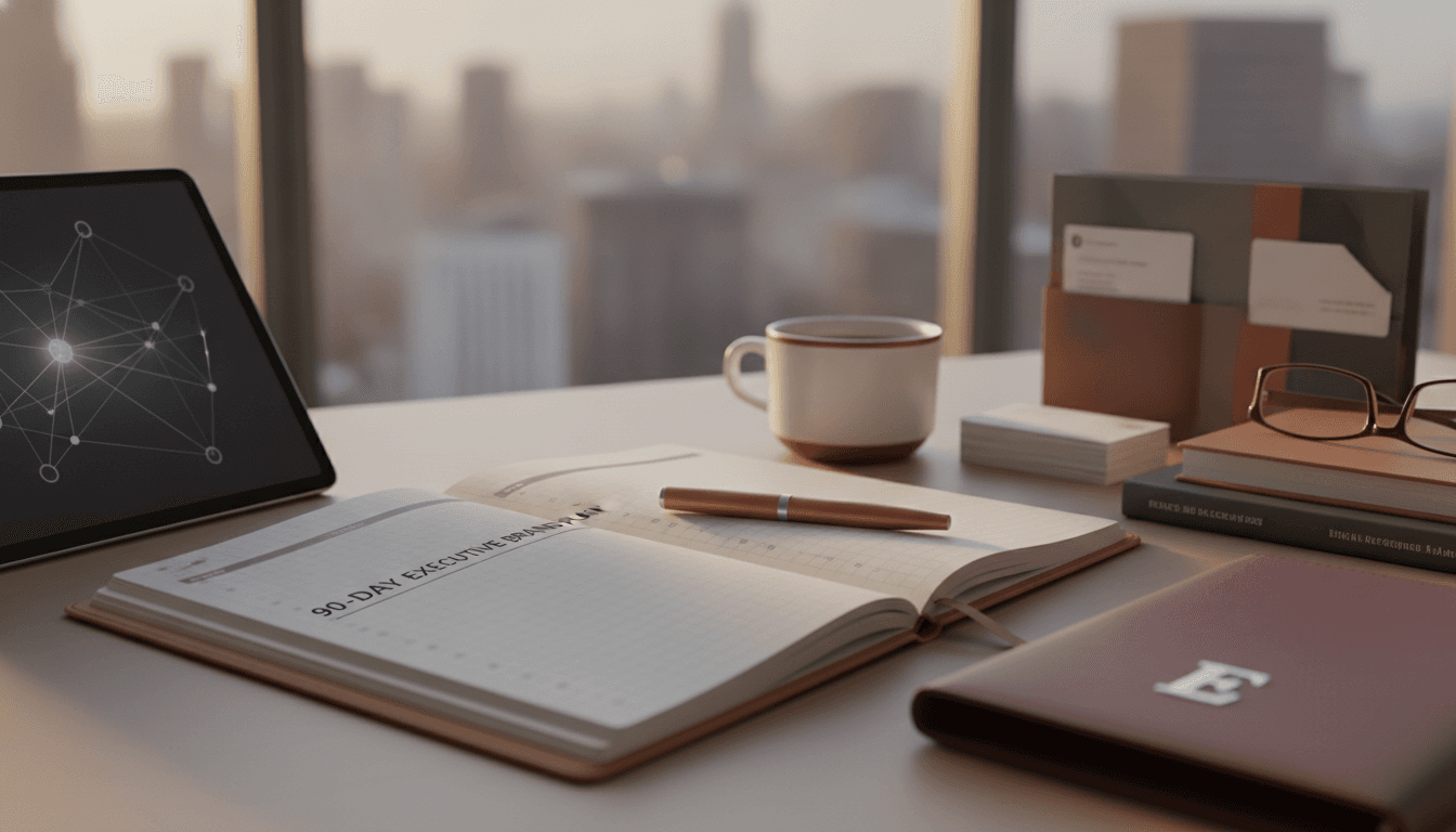 Personal Brand for New Executives: First 90 Days Plan