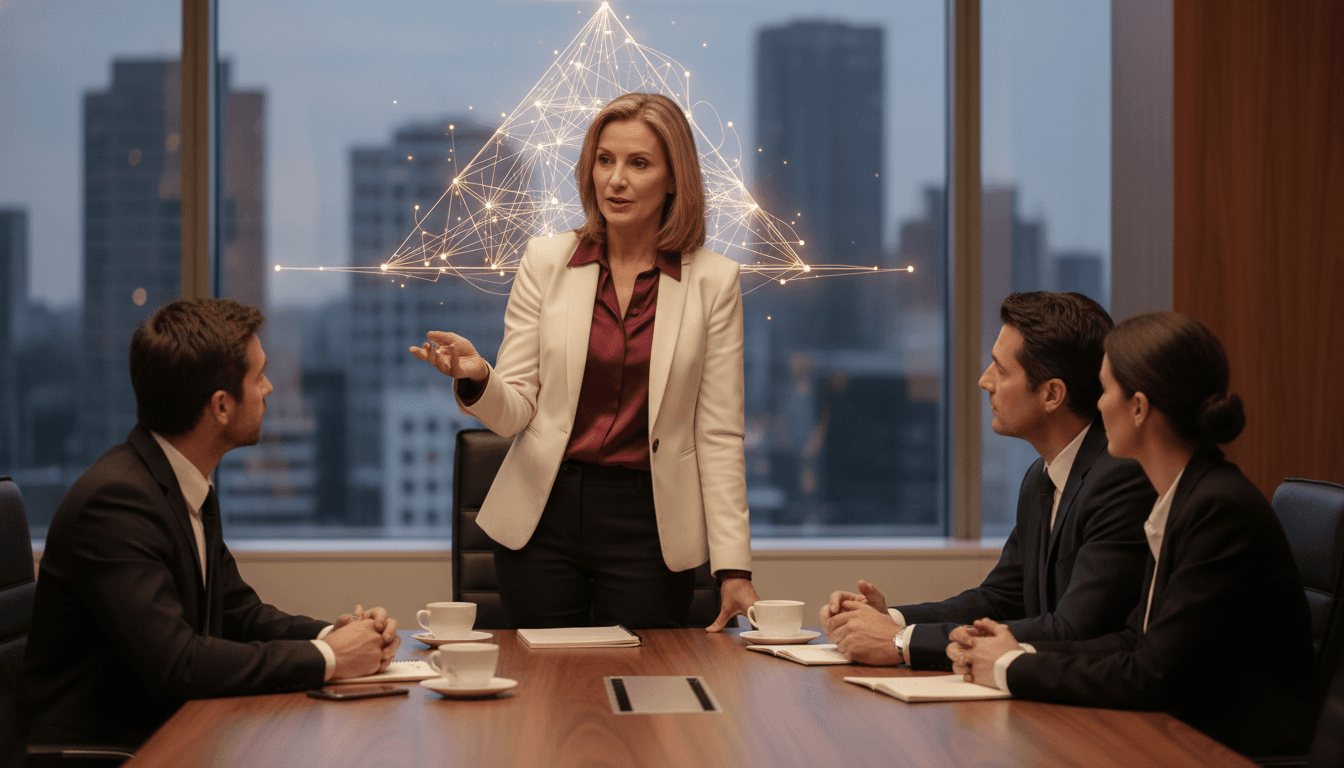 Present to Executives Without Slides: The Verbal Framework